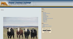 Desktop Screenshot of plecattle.com